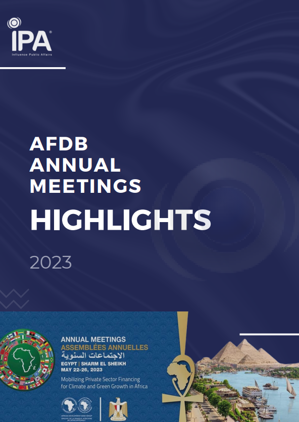 AFDB ANNUAL MEETINGS HIGHLIGHTS